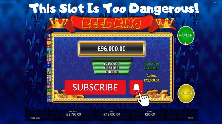 Reel King Slot | This Slot is Too Dangerous | #trending #gambling #viral