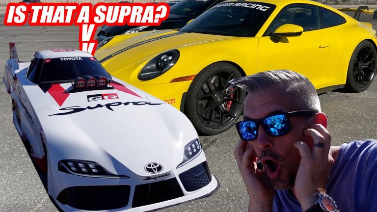 Road Trip To Vegas for Top Fuel Drag Racing and Thrashing Porsches! SEMA 2022 USA Trip VLOG Pt1