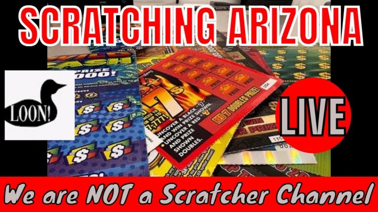 SCRATCHING – Or Not – ARIZONA Lottery Tickets Las Vegas LIVE Cash or Crash – LIVE Stream Events –