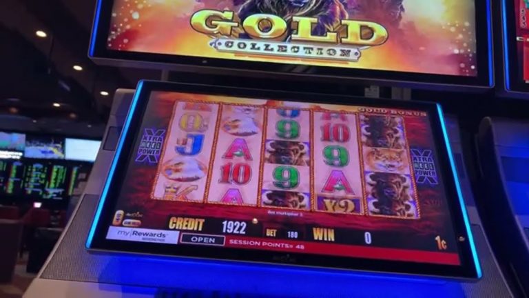 SHREK Casino Slot Machine LAS VEGAS Goblin Gold CHASING THE MAJOR – BUFFALO GOLD BONUS Play