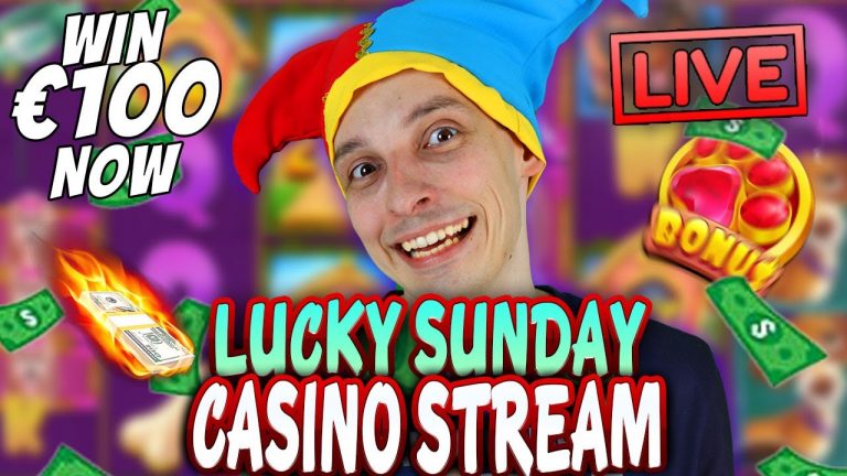 SLOTS LIVE LUCKY SUNDAY! Casino Stream with mrBigSpin