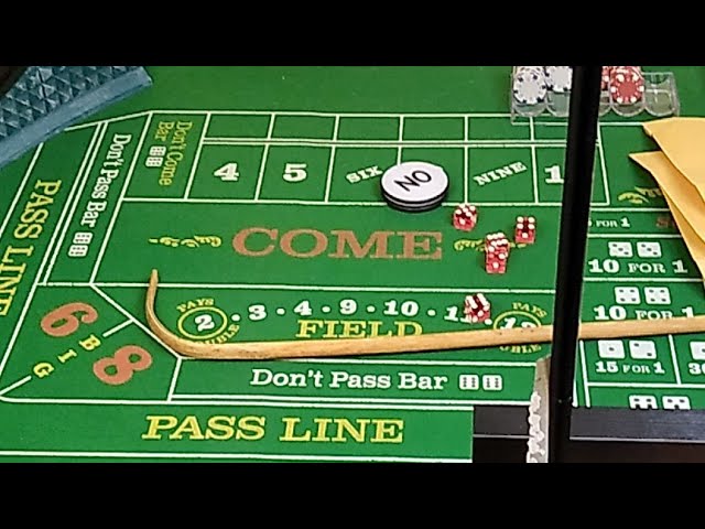 SO, YOU WANT TO GAMBLE FOR A LIVING? LIVE #6 CRAPS.