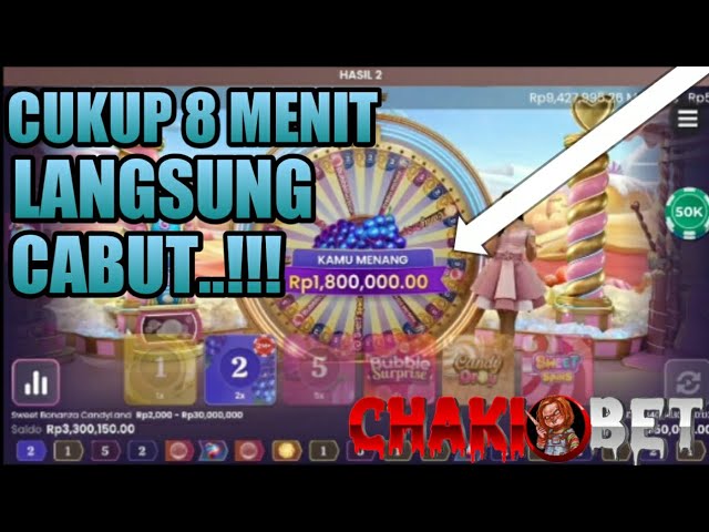 SWEET BONANZA CANDY LAND || CUKUP SEKALI SESI SEDOT