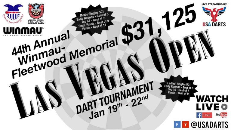 Saturday Morning Events | Las Vegas Open | USA Darts