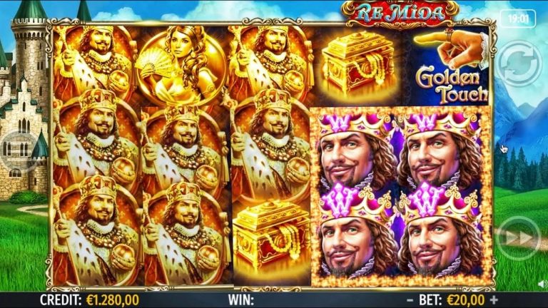 Slot BAR Re Mida Online Super Win Free Spin & Max Bet Macchinette Italia