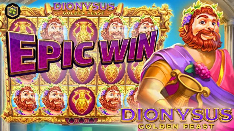 Slot Epic BIG WIN Dionysus Golden Feast New Online Slot – Thunderkick – All Features