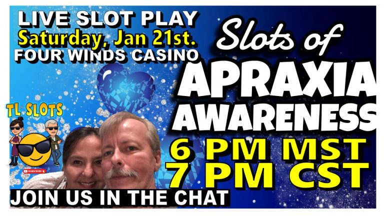 Slots Of Apraxia Awareness – LIVE SLOT PLAY from Four Winds Casino with TL SLOTS