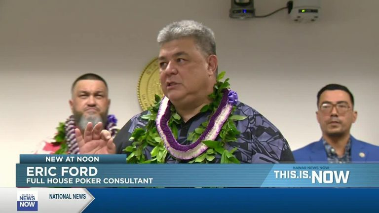 State lawmaker unveils new bill proposing a sports gambling room on Oahu