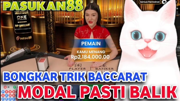 TRIK BACCARAT : Cara Main Pasti Menang di Baccarat | Pola Baccarat live casino #6