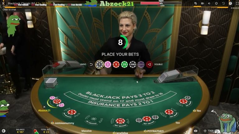 TWITCH Blackjack Session (FULL) #306