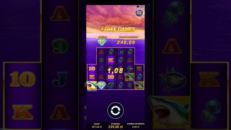 Total Casino Shark Blitz BIG WIN