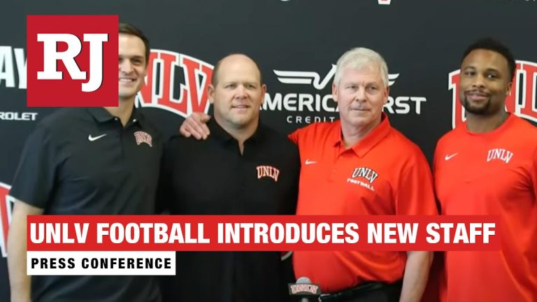 UNLV introduces new coaching staff