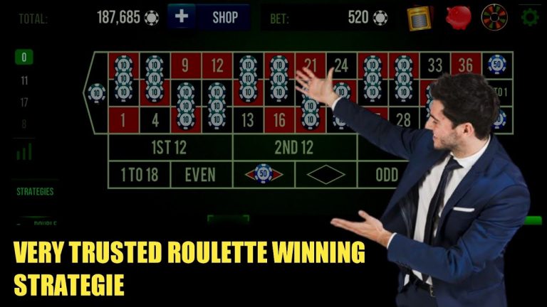 Very Trusted Roulette Winning Strategie