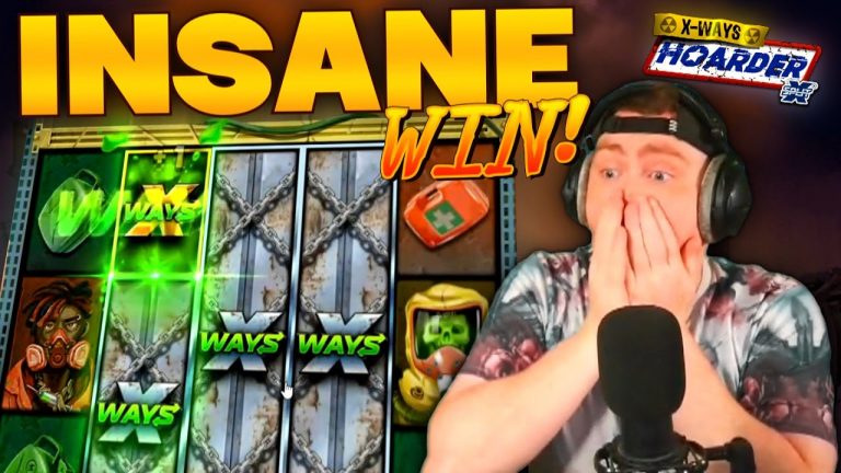 WE GOT WASTELAND SPINS ON HOARDER SLOT!!! (Insane Win)