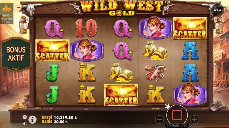 WILD WEST GOLD l Kovboylar Geldi Kazanç ?