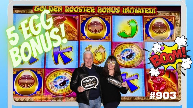 WOW…Golden Roosters UNLEASHED w Slot SAVVY PK (video 903) #goldenroostersunleashed #slotmachines