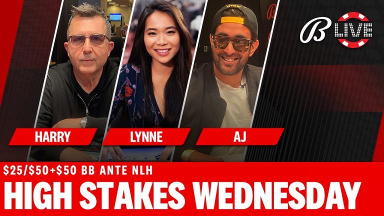 Wednesday $25/$50+$50 BBA NLH – Live at the Bike!