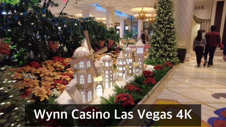 Wynn Casino Las Vegas 4K – Christmas Eve 2022