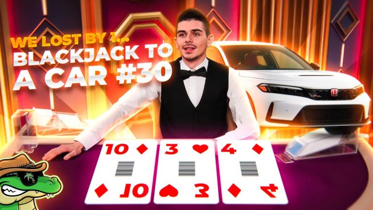 YOU LOSE BY 1…. – Blackjack to a Car #30