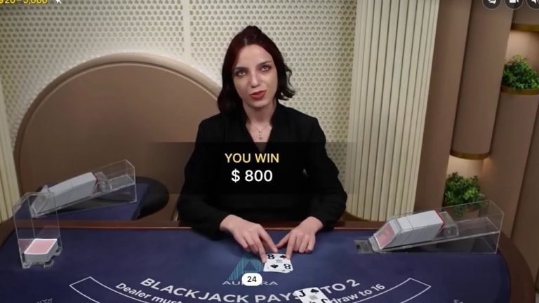 2000$ Live Dealer Blackjack