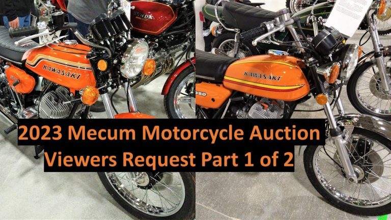 2023 Mecum Motorcycle Auction (Viewer Requests)