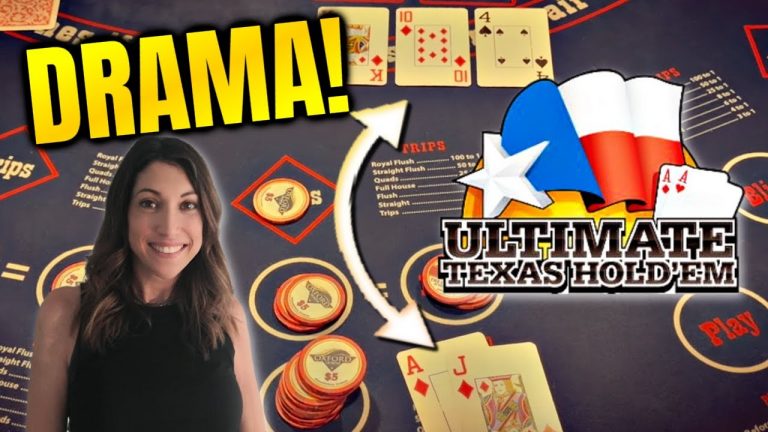 $300 VS Ultimate Texas Hold em – Part 1 of 3 #poker #slot500club #casino