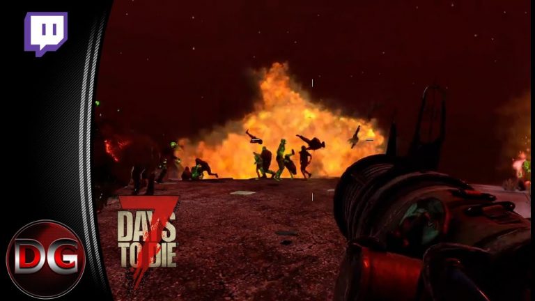 7 Days to Die – Apocalypse now with Kusect! – Trying out a different weapon – Twitch VoD!