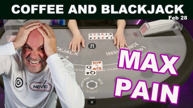 $99,000 Blackjack Pain – Feb 28 Coffee and Blackjack