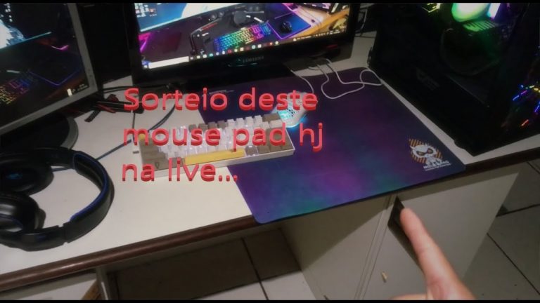 A procura de peças pra um pc gamer barato! Sorteio de um mouse pad machenike fibra de vidro…