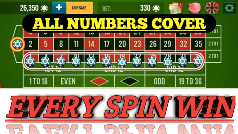 ALL NUMBERS COVER ROULETTE|| Roulette Strategy To Win || Roulette Tricks || Every Spin Win