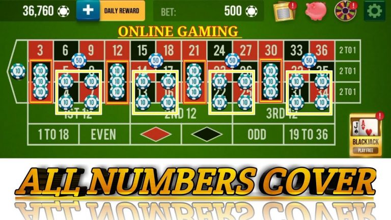 ALL NUMBERS COVER || Roulette Strategy To Win || Roulette Tricks