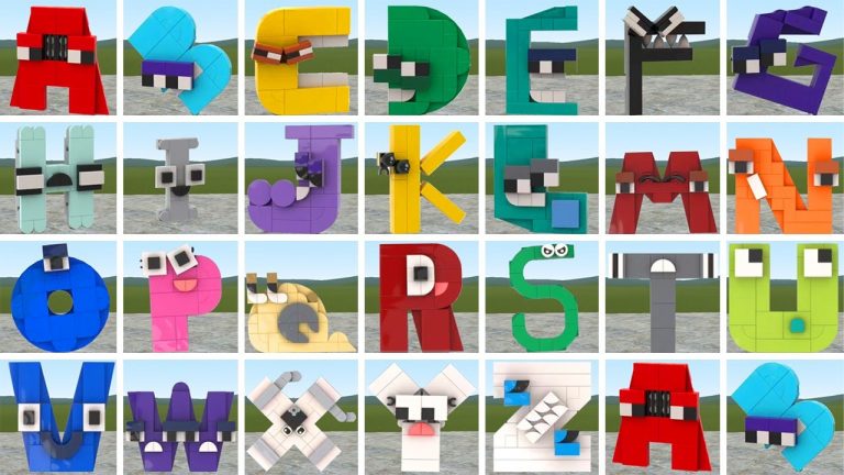 Alphabet Lore But Everyone Is LEGO (A-Z) Full Version in Garry’s Mod