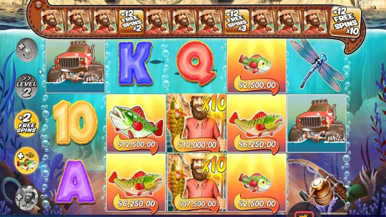 BIG BASS SPLASH – HIT 10X MULTIPLIER – BIG BONUS BUY HUGE CASINO WIN SLOT ONLINE GAME