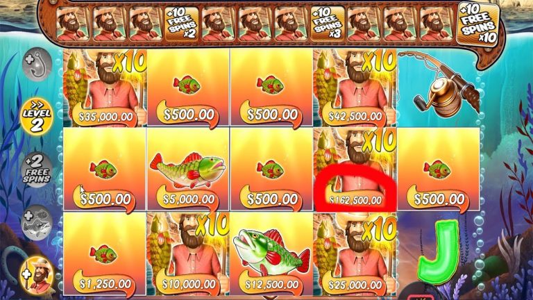 BIG BASS SPLASH HIT 5 FISHERMAN with 10X MULTIPLIER – HUGE CASINO WIN BONUS BUY SLOT ONLINE BIG FISH