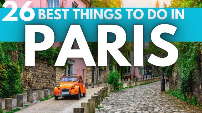 Best Things To Do in Paris France 2023 4K