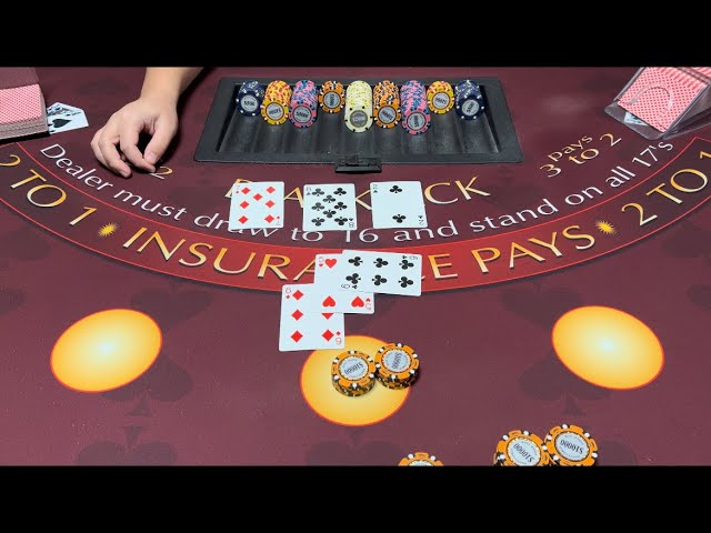 Blackjack | $100,000 Buy In | INCREDIBLE HIGH ROLLER SESSION! CRAZY BANKROLL SWINGS & HUGE $100K BET