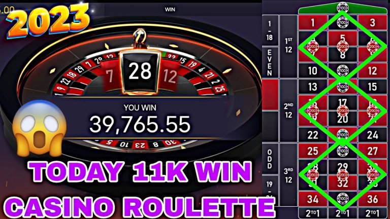 CASINO ROULETTE 100% WINNING STRATEGY PLAYING 37 NUMBER TODAY 11K WIN CASINO ROULETTE GAME