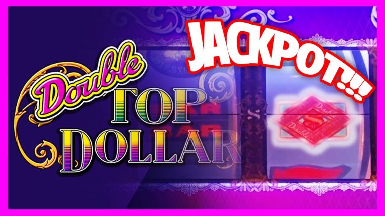 CRACKED This $10 DOUBLE TOP DOLLAR For a JACKPOT! MAX BET!!