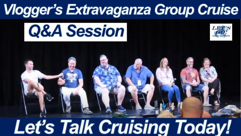 CRUISE NEWS! VLOGGERS EXTRAVAGANZA Q & A SESSION FIRST SEA DAY NORWEGIAN BREAKAWAY