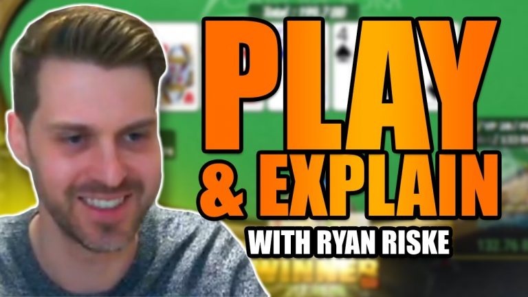 CRUSHING ACR CASH GAMES! Play & Explain With Ryan Riske