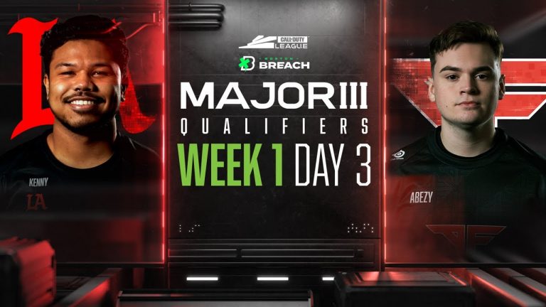 Call of Duty League Major III Qualifiers Week 1 | Day 3