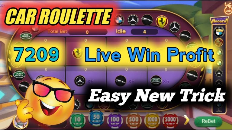 Car roulette Today working trick, Car roulette online earning easy new trick #techplussk