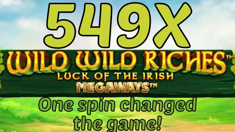 Casino wins – Wild wild Riches Megaways – 549x – Bonus