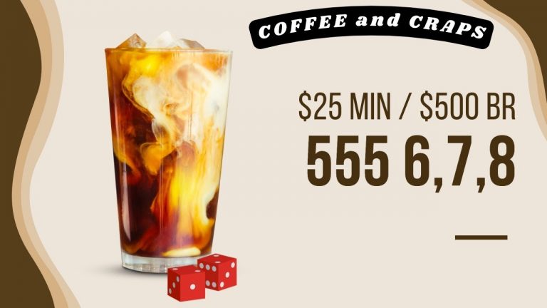 Craps – Winning at a $25 table with the 555-6/7/8