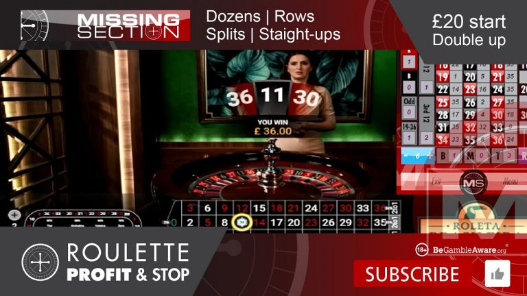 Double the balance with roulette expert tips and game play from Roulette Profit & Stop