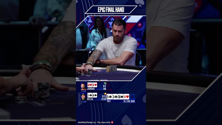 EPIC Final Hand #EPTParis2023 #FinalHand