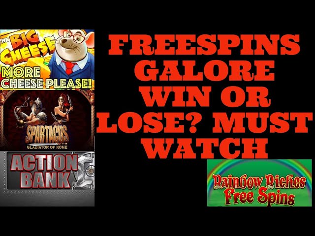 FREESPINS GALORE BIG WIN OR LOSE ? MUST WATCH #bigwin @StopandStep