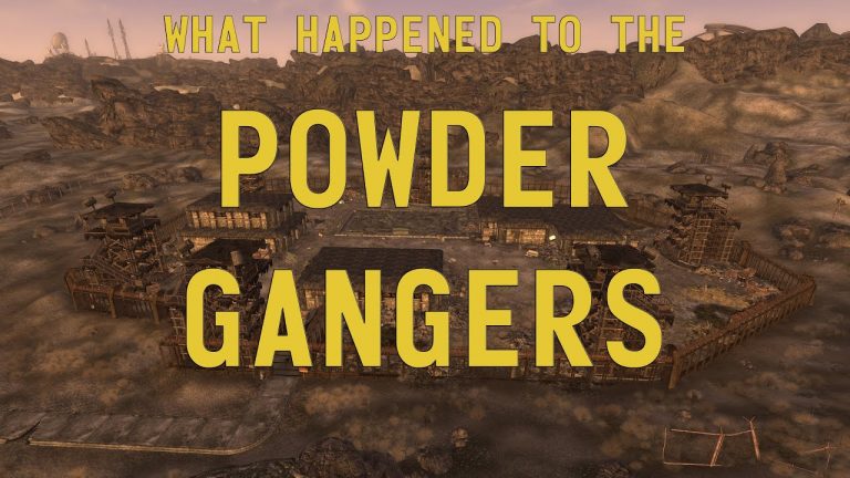 Fallout New Vegas Lore – What Happened to the Powder Gangers