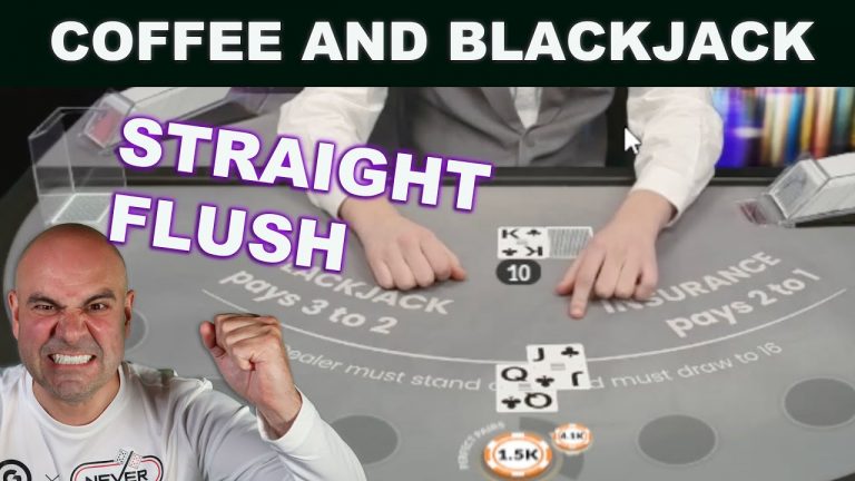 Feb 6 – $60,000 INSANE BLACKJACK SIDE BET – Coffee and Blackjack –