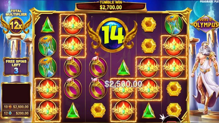 GATES OF OLYMPUS HIT 10 CROWNS hit 14X MULTIPLIER – BIG CASINO WIN BONUS BUY SLOT ONLINE GAME